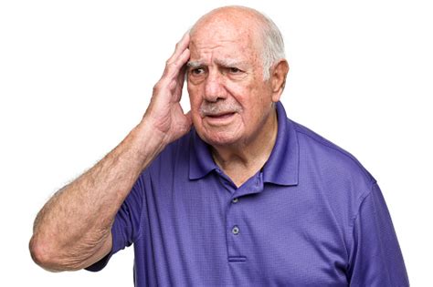 Confused Senior Man Stock Photo Download Image Now Istock
