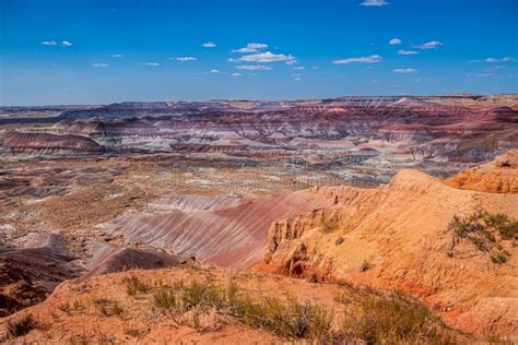 Little Painted Desert Colors And Formations Stock Image Image Of