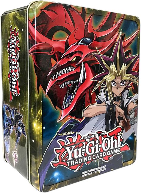 Buy Yu Gi Oh Cards 2016 Mega Tin Yugi And Slifer Tin Multicolor Online