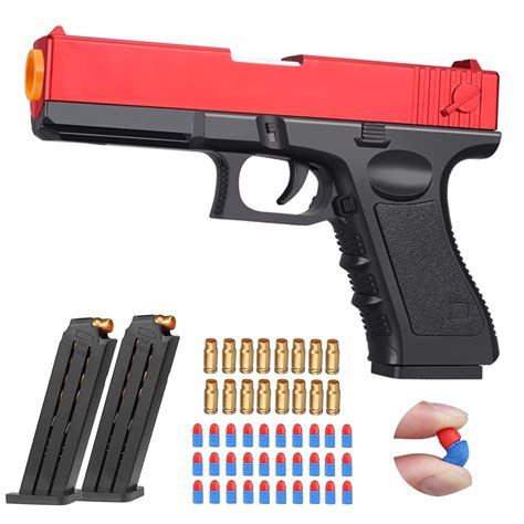 Buy Txhwyzf Soft Bullet Toy 2 Magazine＋30pcs Eva Safety Foam Bullets