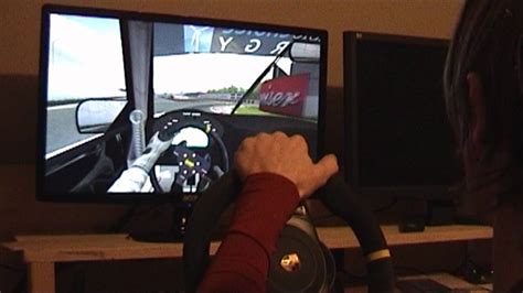 In Game Review Using Fanatec Porsche GT3 RS Wheel Wmv YouTube