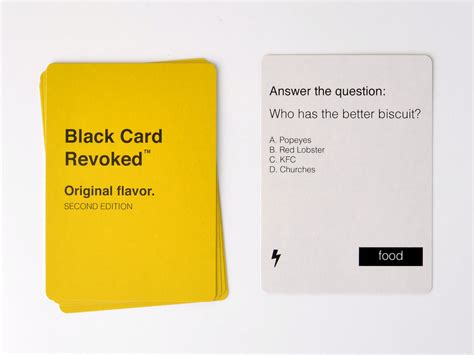 Black Card Revoked - Second Edition – Cards For All People