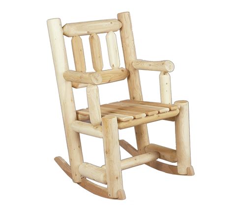 Rustic Cedar Indoor Outdoor Cedar Rocking Chair Rocking Chair