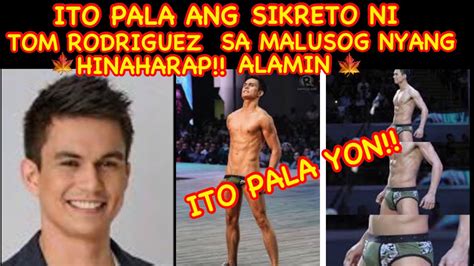 Trending Tom Rodriguez Inamin Ang Dahilan Ng Sekrito Nya Sa Malusog