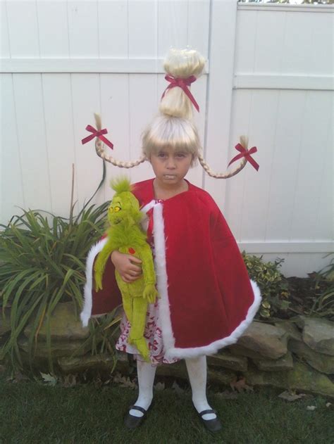 Cindy Lou Who From The Grinch I Made The Hair And My Sister Made