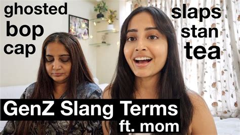 Teaching My Mom Genz Slang Terms Youtube
