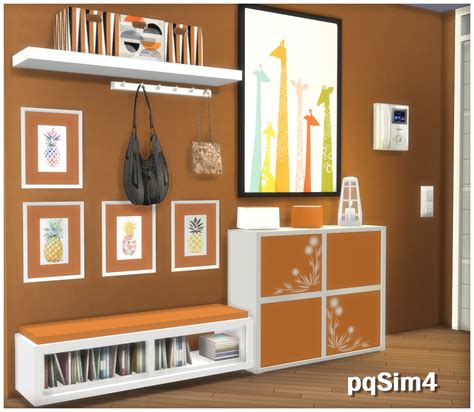 Sims 4 Ccs The Best Hallway “madison” By Pqsim4