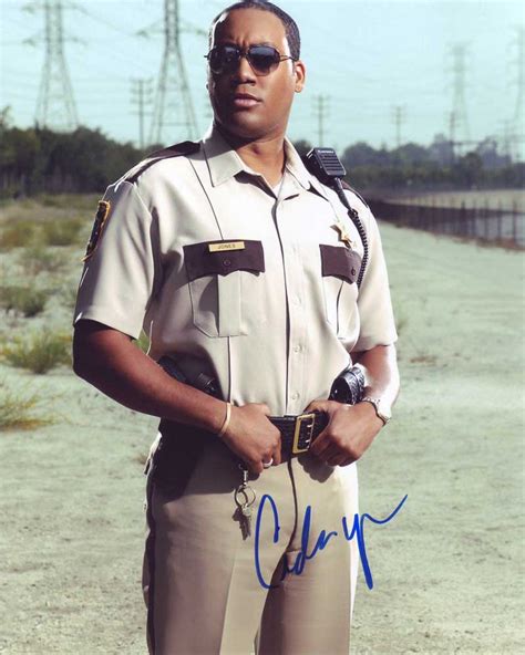 Cedric Yarbrough In Person Autographed Photo From Reno 911