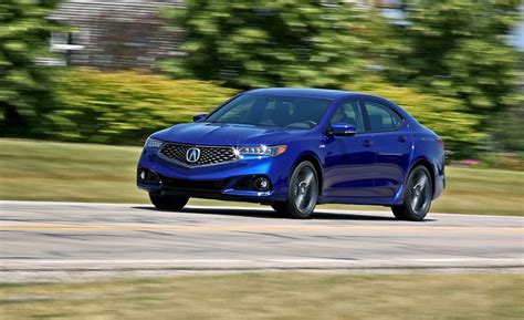 2018 Acura Tlx V 6 Sh Awd A Spec Test Review Car And Driver