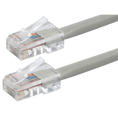 Here is an example of how a t568b crossover cable is internally wired. Monoprice Cat6 Ethernet Patch Cable - 100 Feet - Gray, RJ45, Stranded, 550Mhz, UTP, Pure Bare ...