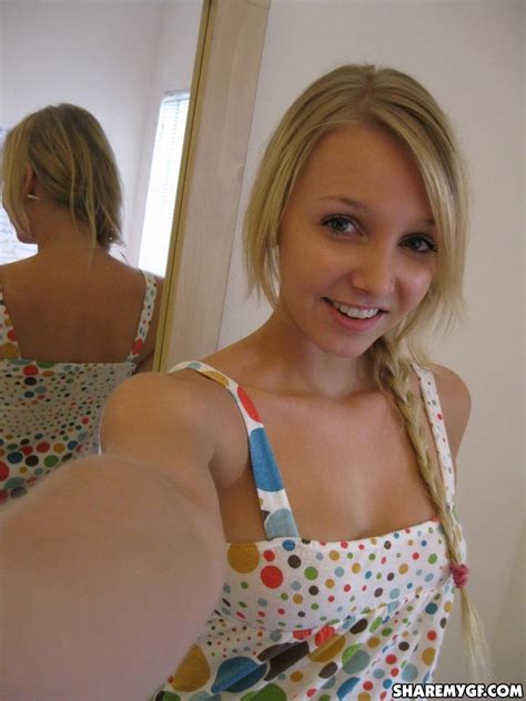 Adorable Blonde Gf Shows You Her Big Natural Boobs And Tight Pussy Porn Pictures Xxx Photos