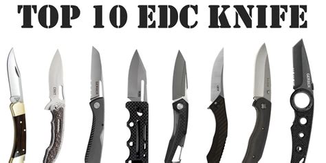 Top 10 Best Edc Knives Best Pocket Knives For Everyday Carry