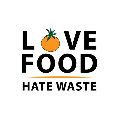 Love Food Hate Waste Typography Vector 13022838 Vector Art At Vecteezy