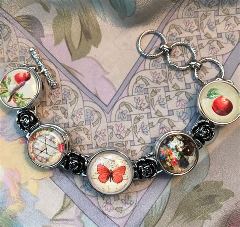 Sweet 5 Snap Bracelet Set including bracelet & 5 snap buttons | Etsy | Snap bracelets, Snap 