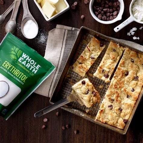Wholesome's delicious recipe collection featuring cookies, cakes, pies, breads, muffins, cocktails, entrees, snacks, appetizers, and more! Whole Earth Erythritol - Whole Earth Sweetener