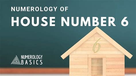 Numerology House Number 6 Numerology Basics