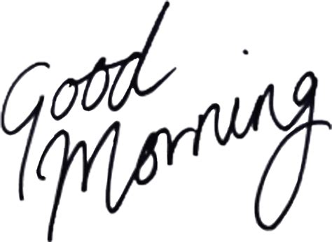 Good Morning Png Transparent Image Download Size 1024x749px