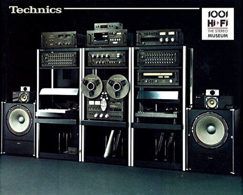 Professional Stereo Technics 1976 Audio Room Hifi Stereo Audio