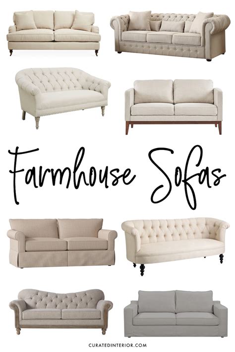 12 Perfect Farmhouse Sofas for All Budgets