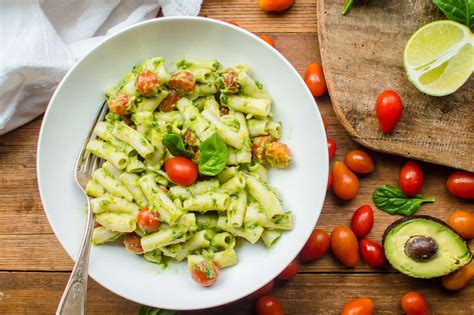 Quick And Easy Guacamole Pasta Gluten Free Dairy Free Vegan The
