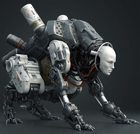 Cyberclays Cyberpunk Art Robots Concept Robot Concept Art