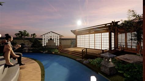 Japanese Roof Garden Ywa Studio