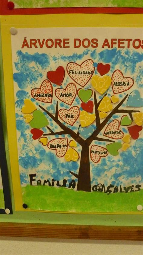 árvore Dos Afetos Para Imprimir