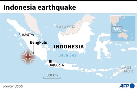 69 Magnitude Quake Strikes Off Western Indonesia