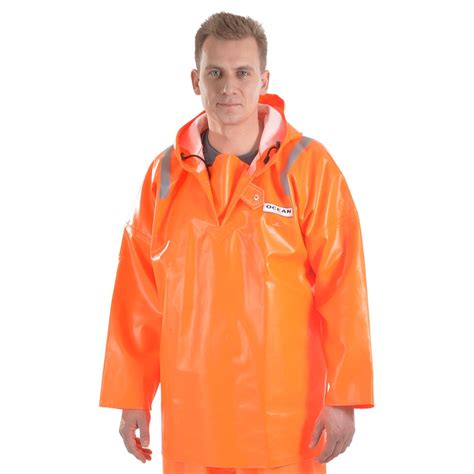 Hurricane Smock from Ocean - 100% waterproof PVC rain jacket