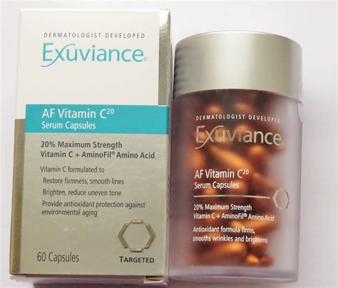 Beauty Balm Exuviance Af Vitamin C20 Serum Capsules