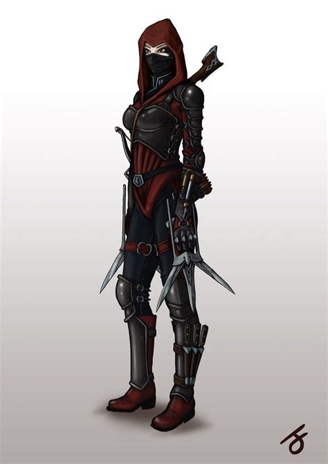 Zunarasha Assassin S Outfit By I M M O On Deviantart Female Assassin Girl Assassin Warrior