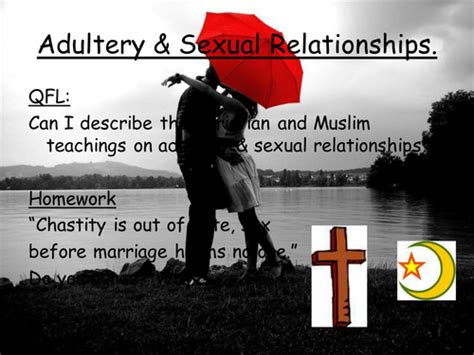 Adultery And Sexual Relationships Teaching Resources
