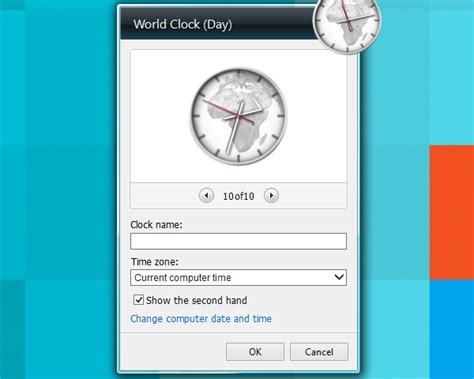 World Clock Day Windows 10 Gadget Win10gadgets