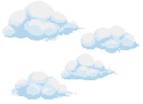 Cloud Pixel Art 31 Idées Et Designs Pour Vous Inspirer En Images