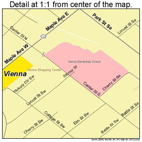 Vienna Virginia Street Map 5181072