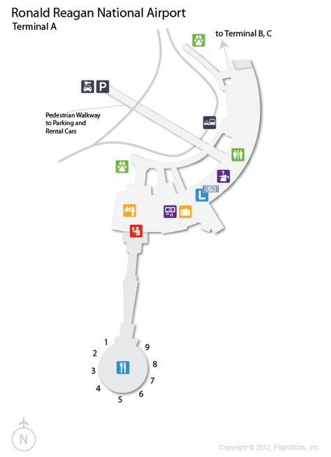 Dca Airport Gate Map