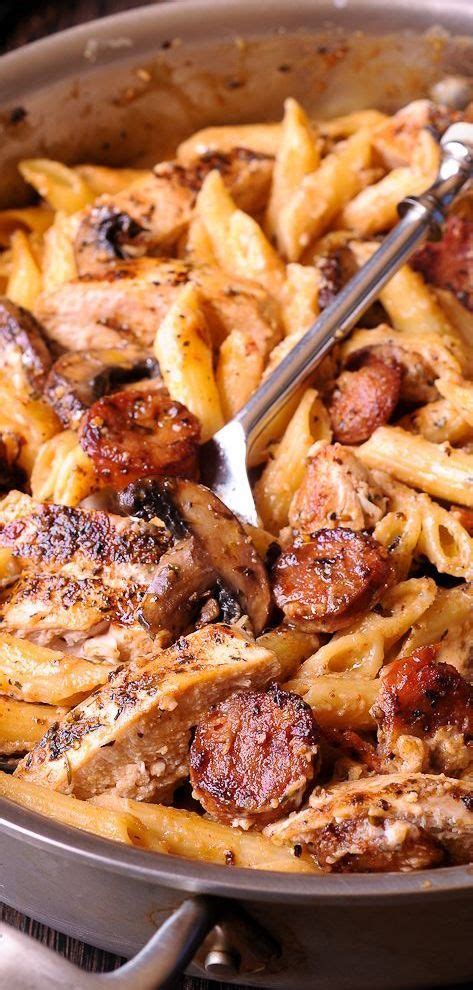 Maybe you would like to learn more about one of these? Cajun Chicken and Sausage Pasta in Creamy Parmesan Sauce ...
