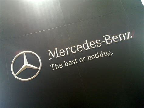 Mercedes Benz Car Slogan