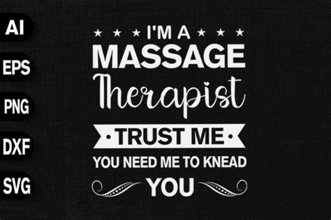 Im A Massage Therapist Trust Me Graphic By Svgdecor · Creative Fabrica