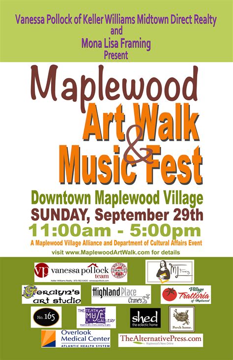 2nd Annual Maplewood Art Walk And Music Fest Maplewood Nj Patch