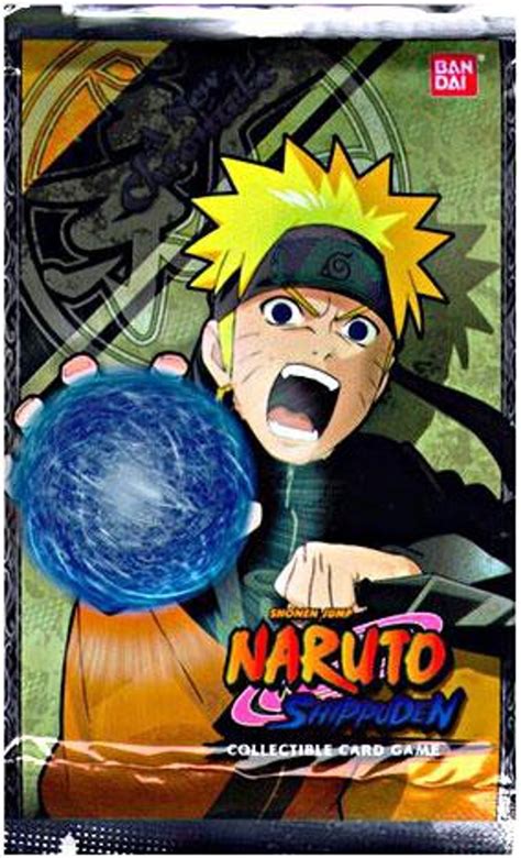Naruto Trading Card Game New Chronicle Booster Pack Bandai America Toywiz