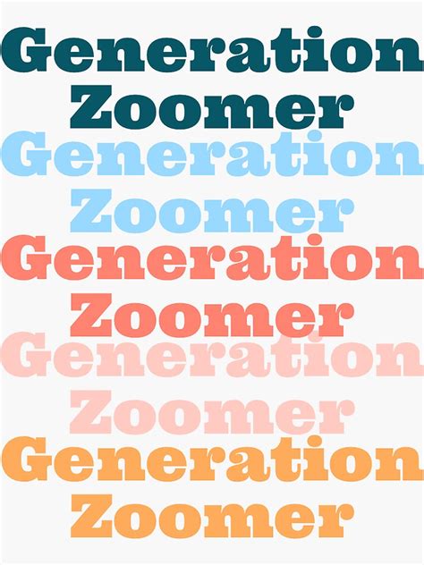 The six forces shaping the future of business. "Gen Z aesthetic banner" Sticker by Room305 | Redbubble