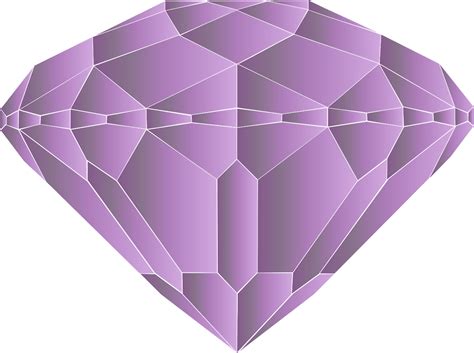 Amethyst Crystal Diamond Emerald Png Picpng