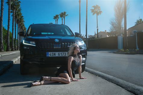 Playboy CZ 2019 Mar Dominika Jandlova SKODA Auto Behance