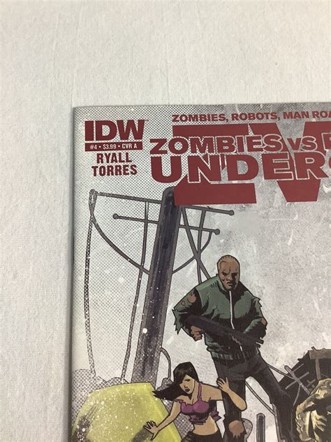 Zombies Vs Robots Undercity 4 A Idw Comics Book 2011 Ebay