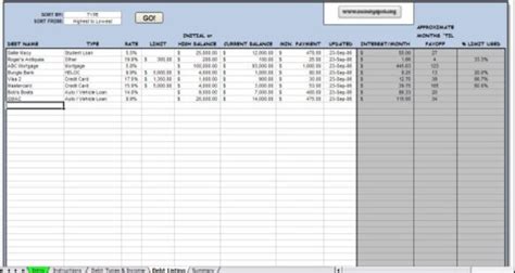 The Best Free Debt Payoff Spreadsheets