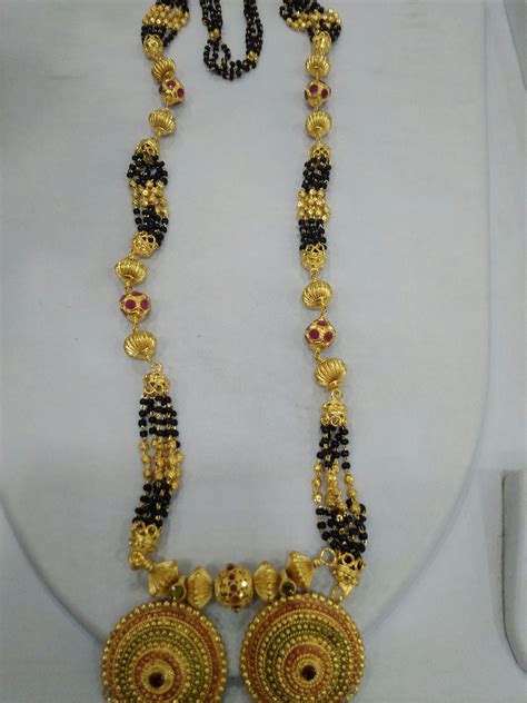 Gold Daily Wear 1 Gram Mangalsutra Rs 2800 Piece Sanghvi Jewellers