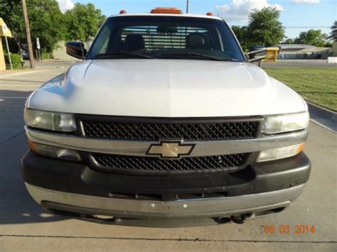 Sell Used 01 Chevy Silverado 3500 Duramax 2wd Auto Dually 11flatbed