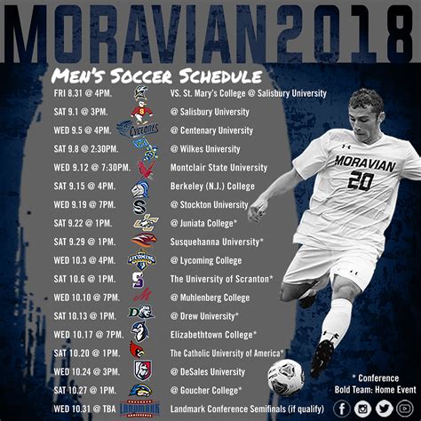 Moravian College Mens Soccer On Behance