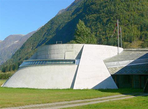 Norwegian Glacier Museum By Architect Sverre Fehn Norwegian Glacier